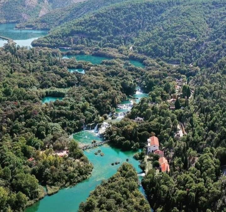 Krka Fairytale Little Castle Skradin Exterior foto